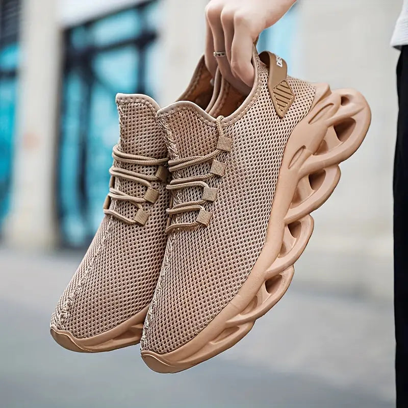 Scarpe da corsa/ginnastica slip-on anti-odore leggere e traspiranti