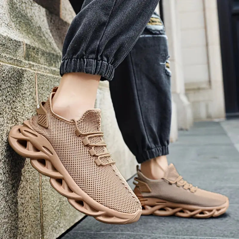 Scarpe da corsa/ginnastica slip-on anti-odore leggere e traspiranti