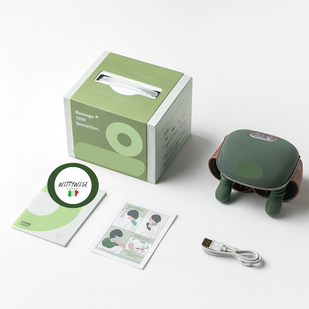 Masajeador de cuello WittyWise™: alivio instantáneo