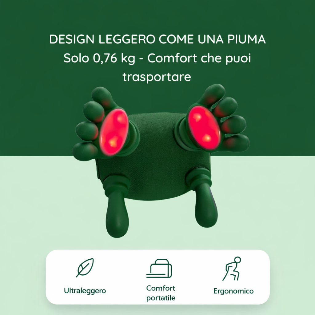 Massaggiatore Cervicale WittyWise™ – Sollievo Immediato