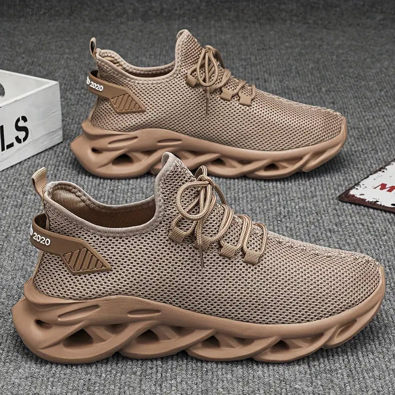 Scarpe da corsa/ginnastica slip-on anti-odore leggere e traspiranti